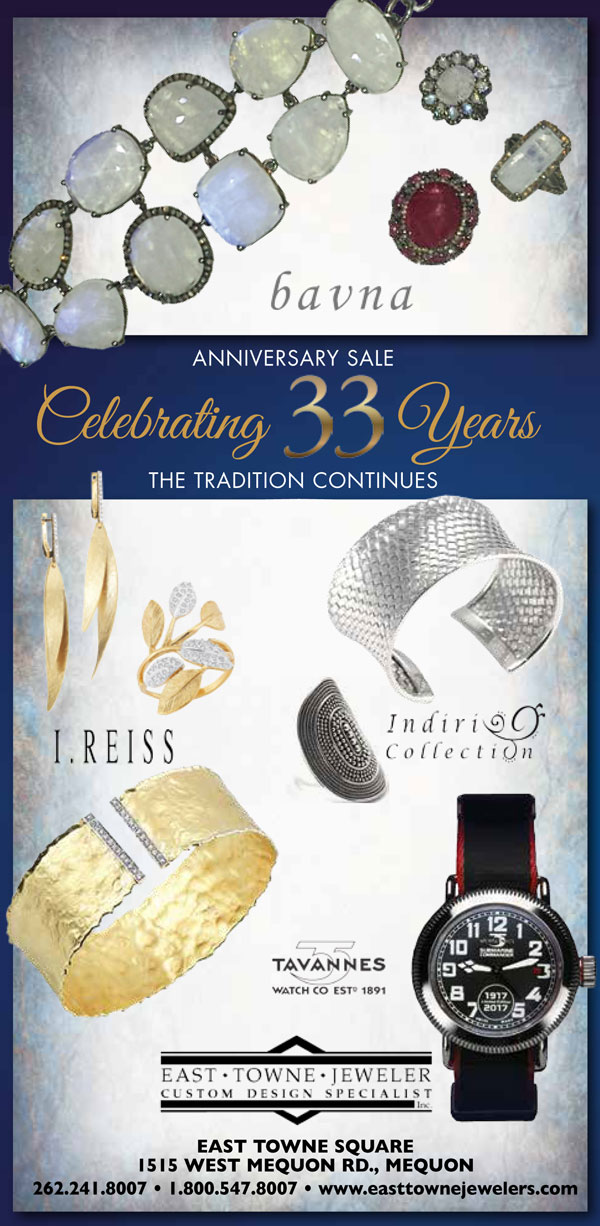 2017 Anniversary Jewelry Sale | East Towne Jewelers | Mequon, WI