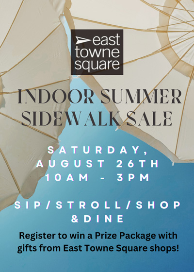 East Towne Mall Summer Sidewalk Sale