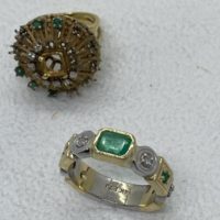 Emerald Ring Before and After