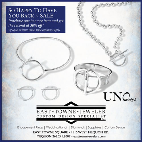 We're Back 30% off Second Item discount | East Towne Jewelers