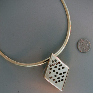 Morse Code Custom Designed Brooch | East Towne Jewelers